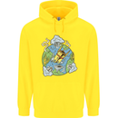 Climate Change Earth Destruction Nuclear War Childrens Kids Hoodie Yellow