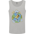 Climate Change Earth Destruction Nuclear War Mens Vest Tank Top Sports Grey