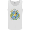 Climate Change Earth Destruction Nuclear War Mens Vest Tank Top White