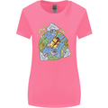 Climate Change Earth Destruction Nuclear War Womens Wider Cut T-Shirt Azalea