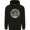 Climate Change It's Never Too Late Childrens Kids Hoodie Black