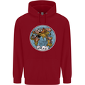Climate Change It's Never Too Late Childrens Kids Hoodie Red
