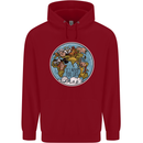 Climate Change It's Never Too Late Childrens Kids Hoodie Red
