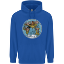 Climate Change It's Never Too Late Childrens Kids Hoodie Royal Blue