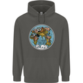 Climate Change It's Never Too Late Childrens Kids Hoodie Storm Grey