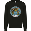 Climate Change It's Never Too Late Kids Sweatshirt Jumper Black