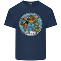 Climate Change It's Never Too Late Kids T-Shirt Childrens Navy Blue