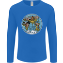 Climate Change It's Never Too Late Mens Long Sleeve T-Shirt Royal Blue