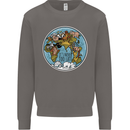 Climate Change It's Never Too Late Mens Sweatshirt Jumper Charcoal