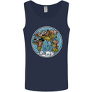 Climate Change It's Never Too Late Mens Vest Tank Top Navy Blue