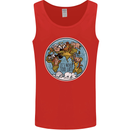 Climate Change It's Never Too Late Mens Vest Tank Top Red