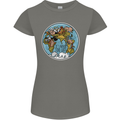 Climate Change It's Never Too Late Womens Petite Cut T-Shirt Charcoal