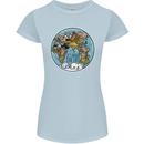Climate Change It's Never Too Late Womens Petite Cut T-Shirt Light Blue