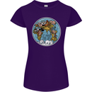 Climate Change It's Never Too Late Womens Petite Cut T-Shirt Purple