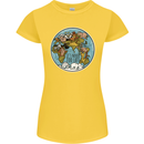 Climate Change It's Never Too Late Womens Petite Cut T-Shirt Yellow