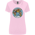 Climate Change It's Never Too Late Womens Wider Cut T-Shirt Light Pink