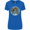 Climate Change It's Never Too Late Womens Wider Cut T-Shirt Royal Blue