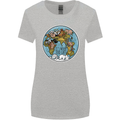 Climate Change It's Never Too Late Womens Wider Cut T-Shirt Sports Grey