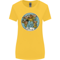 Climate Change It's Never Too Late Womens Wider Cut T-Shirt Yellow