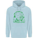 Climate Change Keep the Planet Clean Childrens Kids Hoodie Light Blue