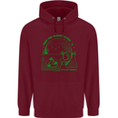 Climate Change Keep the Planet Clean Childrens Kids Hoodie Maroon