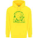 Climate Change Keep the Planet Clean Childrens Kids Hoodie Yellow