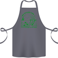 Climate Change Keep the Planet Clean Cotton Apron 100% Organic Steel