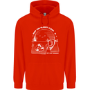 Climate Change Keep the Planet Clean Funny Childrens Kids Hoodie Bright Red