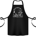 Climate Change Keep the Planet Clean Funny Cotton Apron 100% Organic Black