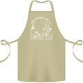 Climate Change Keep the Planet Clean Funny Cotton Apron 100% Organic Khaki