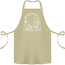 Climate Change Keep the Planet Clean Funny Cotton Apron 100% Organic Khaki