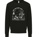Climate Change Keep the Planet Clean Funny Kids Sweatshirt Jumper Black