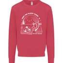 Climate Change Keep the Planet Clean Funny Kids Sweatshirt Jumper Heliconia
