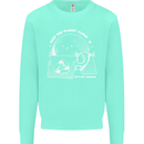 Climate Change Keep the Planet Clean Funny Kids Sweatshirt Jumper Peppermint