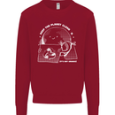 Climate Change Keep the Planet Clean Funny Kids Sweatshirt Jumper Red