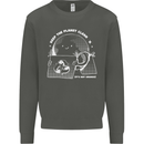 Climate Change Keep the Planet Clean Funny Kids Sweatshirt Jumper Storm Grey