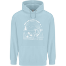 Climate Change Keep the Planet Clean Funny Mens 80% Cotton Hoodie Light Blue