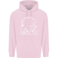 Climate Change Keep the Planet Clean Funny Mens 80% Cotton Hoodie Light Pink
