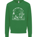 Climate Change Keep the Planet Clean Funny Mens Sweatshirt Jumper Irish Green