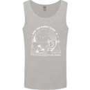 Climate Change Keep the Planet Clean Funny Mens Vest Tank Top Sports Grey