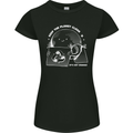 Climate Change Keep the Planet Clean Funny Womens Petite Cut T-Shirt Black