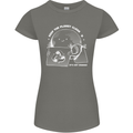 Climate Change Keep the Planet Clean Funny Womens Petite Cut T-Shirt Charcoal