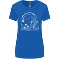 Climate Change Keep the Planet Clean Funny Womens Wider Cut T-Shirt Royal Blue
