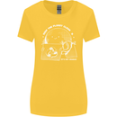 Climate Change Keep the Planet Clean Funny Womens Wider Cut T-Shirt Yellow