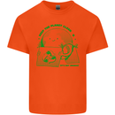 Climate Change Keep the Planet Clean Kids T-Shirt Childrens Orange