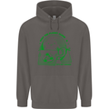 Climate Change Keep the Planet Clean Mens 80% Cotton Hoodie Charcoal