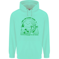 Climate Change Keep the Planet Clean Mens 80% Cotton Hoodie Peppermint