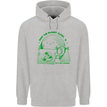 Climate Change Keep the Planet Clean Mens 80% Cotton Hoodie Sports Grey