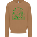 Climate Change Keep the Planet Clean Mens Sweatshirt Jumper Caramel Latte