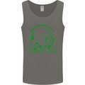 Climate Change Keep the Planet Clean Mens Vest Tank Top Charcoal